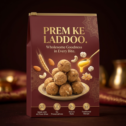 Prem Ka Laddoo (Ghee Dryfruit Dink Laddoos)
